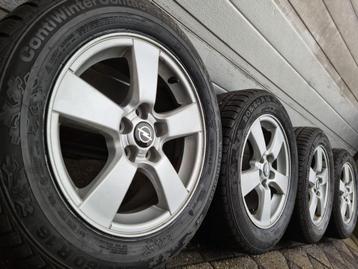 16 inch Opel Astra J Astra K Mokka 5x105 velgen winterbanden beschikbaar voor biedingen