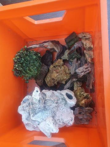 A vendre toutes sortes de roches et de bois pour aquarium ! 