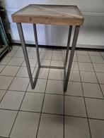 Bijzettafeltje, Ophalen, Minder dan 55 cm, Vierkant, Zo goed als nieuw