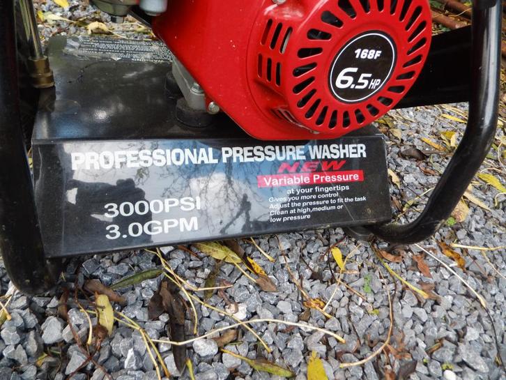 KT190 professionele hogedrukreiniger, Tuin en Terras, Hogedrukreinigers, Nieuw, Benzine, Met regelbare waterdruk, Ophalen