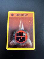 Pokémon Fighting Energy Starfoil Promo WOTC met swirls!, Ophalen of Verzenden, Zo goed als nieuw, Losse kaart, Foil
