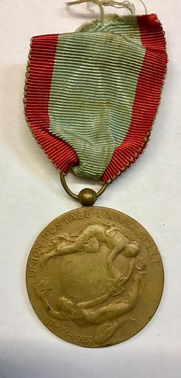 Médaille union postale belge beschikbaar voor biedingen