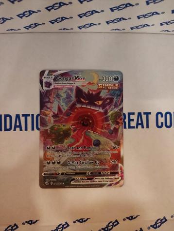 Gengar vmax 271 fusion strike fresh beschikbaar voor biedingen
