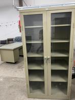 Vintage Mewaf vitrinekast, Huis en Inrichting, Kasten | Vitrinekasten, Ophalen, Met plank(en), Gebruikt, 50 tot 100 cm
