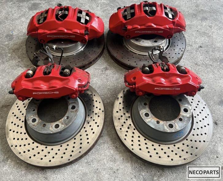 PORSCHE 991 GTS REMKLAUWEN REM REMSCHIJF ALLES LEVERBAAR, Auto-onderdelen, Remmen en Aandrijving, Porsche, Gebruikt, Ophalen of Verzenden