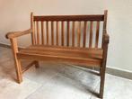 Kinderbank in hardhout, Tuin en Terras, Hardhout, Zo goed als nieuw, Bank, Tuinset