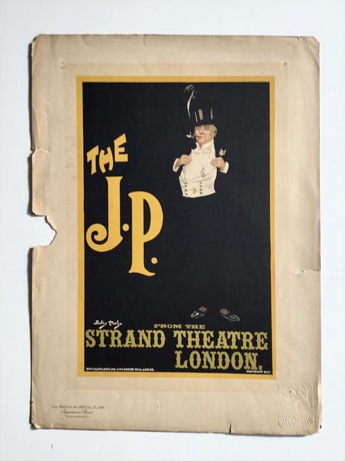 Master of the poster The JP From the Strand Theatre London,, Antiek en Kunst, Kunst | Litho's en Zeefdrukken, Ophalen of Verzenden
