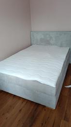 Boxspring 140x200, Huis en Inrichting, Slaapkamer | Bedden, Ophalen, 140 cm, Zo goed als nieuw, Twijfelaar