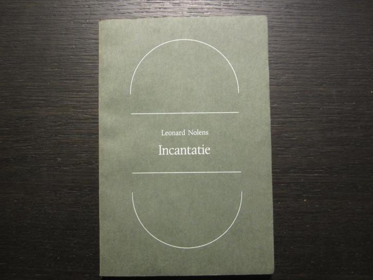 Incantatie  -Leonard Nolens- Getekend met opdracht!!!!!!, Livres, Poèmes & Poésie, Enlèvement ou Envoi