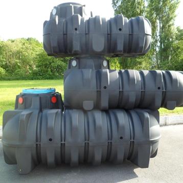 Regewaterput 1500 liter - Kunststof beschikbaar voor biedingen