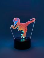 3D illusie led lamp dino-NIEUW - gratis verzending, Nieuw, Ophalen of Verzenden