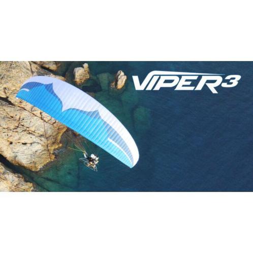 Te koop: Viper 3 22m ozone, Sport en Fitness, Zweefvliegen en Paragliding, Zo goed als nieuw, Scherm, Ophalen