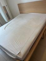 MALM bed (160x200) met 4 opberglades + lattenbodem + matras, Comme neuf, Enlèvement