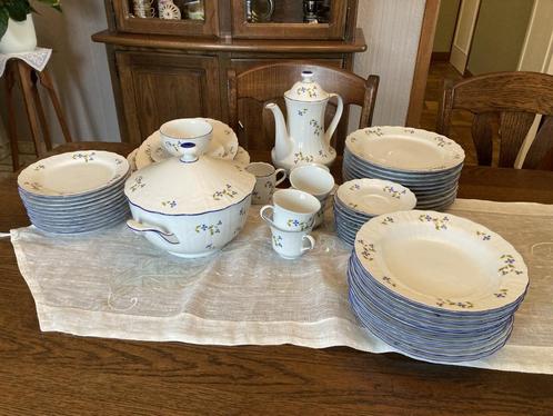 service de table, Huis en Inrichting, Keuken | Servies, Zo goed als nieuw, Compleet servies, Overige stijlen, Porselein, Ophalen