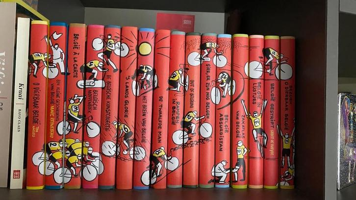 volledige boekenreeks O dierbaar België, Boeken, Humor, Zo goed als nieuw, Verhalen, Ophalen