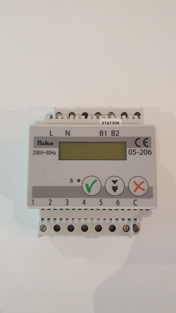 Niko Nikobus feedbackmodule voor sensoren ref. 05-206, Doe-het-zelf en Bouw, Elektriciteit en Kabels, Zo goed als nieuw, Verzenden