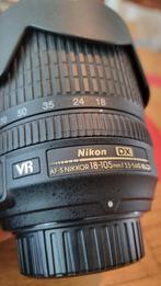 Nikon lens 18 - 105mm, Audio, Tv en Foto, Foto | Lenzen en Objectieven, Ophalen, Gebruikt