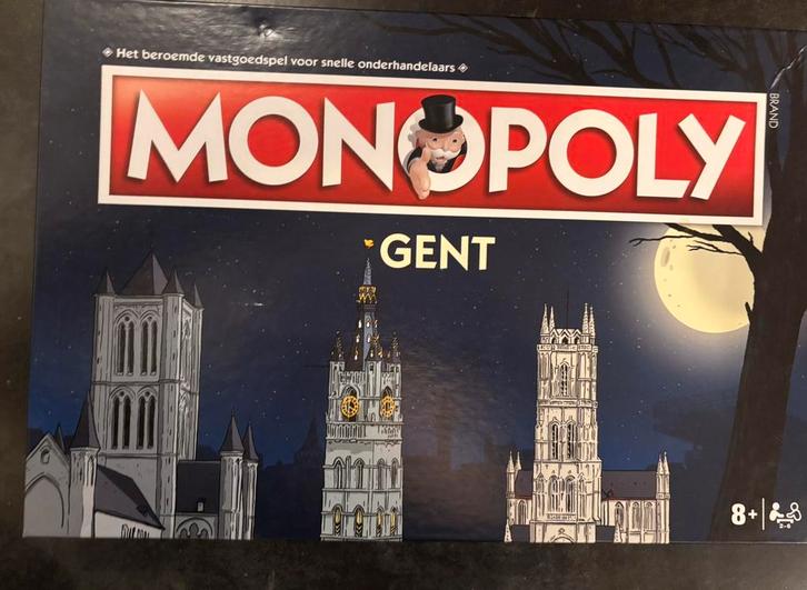 NIEUW - Monopoly GENT, Hobby en Vrije tijd, Gezelschapsspellen | Bordspellen, Nieuw, Vijf spelers of meer, Ophalen of Verzenden