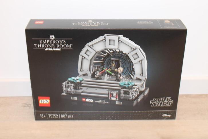 LEGO Star Wars - 75352 Emperor's Throne Room Diorama, Enfants & Bébés, Jouets | Duplo & Lego, Neuf, Lego, Ensemble complet, Enlèvement ou Envoi