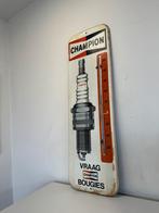 Ancien thermomètre publicitaire CHAMPIGNON, Utilisé, Enlèvement ou Envoi, Panneau publicitaire