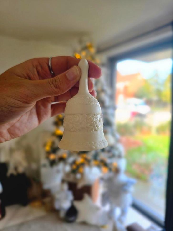 Set van 4 vintage matte keramische bellen, Huis en Inrichting, Woonaccessoires | Overige, Nieuw, Ophalen