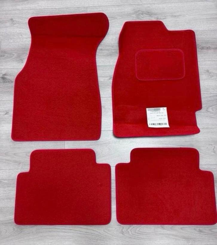 Honda Civic 1995-2001 EK Ek9 Mattenset Rood RHD Rechts-stuur, Auto diversen, Automatten, Nieuw, Ophalen of Verzenden