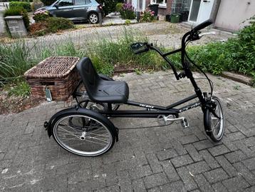 Vélo Tri Bike Papillon avec panier en osier, Enlèvement, Comme neuf, Tri Bike Papillon  (volw)