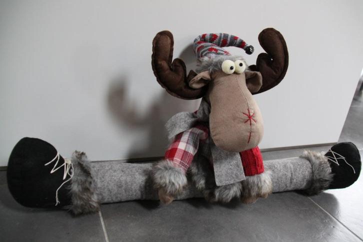 Rendier als decoratieve tochtrol, Diversen, Kerst, Nieuw, Ophalen