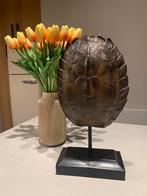 Replice schildpad op sokkel ornament - schild beeld, Ophalen of Verzenden, Zo goed als nieuw