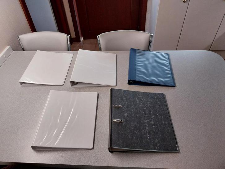 Ringmappen A4, Divers, Ecriture, Comme neuf, Enlèvement