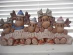 nieuw MERRY CHRISTMAS elanden familie keramiek 45cm op 21cm, Diversen, Kerst, Nieuw, Ophalen of Verzenden