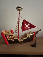 Djeco houten piratenboot, Kinderen en Baby's, Speelgoed | Houten speelgoed, Ophalen of Verzenden, Gebruikt