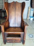 Antiek Engels gevleugelde stoel, Antiek en Kunst, Ophalen