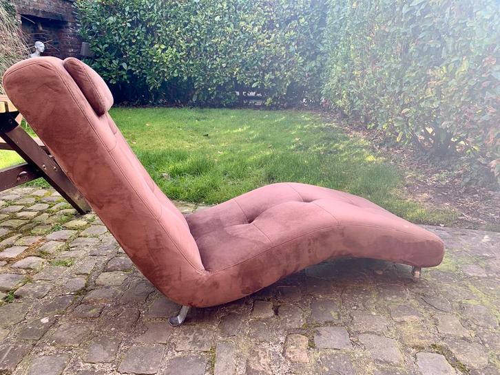 Fauteuil relaxation psy RETRO tissus, Huis en Inrichting, Fauteuils, Gebruikt, Stof, 125 cm of meer, Ophalen