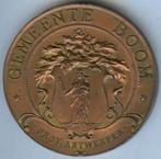Bronzen medaille gemeente Boom, Ophalen