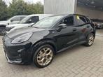 Ford Puma Puma 1.0Mhev 125pk Automaat Gold Edition+GPS+came, Auto's, Zwart, Zwart, 5 zetels, Hybride Elektrisch/Benzine
