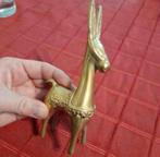 Vintage koperen ezel beeld, Antiek en Kunst, Ophalen of Verzenden