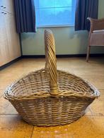 Magnifique panier ovale en osier, Enlèvement, Ovale, Osier, Panier