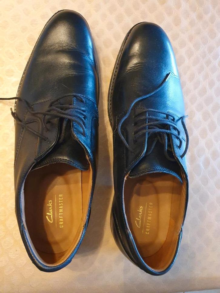 Clarks craft arlo Lace als nieuw, Kleding | Heren, Schoenen, Zo goed als nieuw, Veterschoenen, Zwart, Ophalen of Verzenden