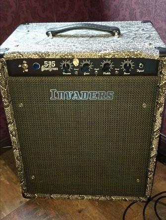 Invaders Blue Grass 535, Muziek en Instrumenten, Versterkers | Bas en Gitaar, Zo goed als nieuw, Gitaar, Minder dan 50 watt, Ophalen