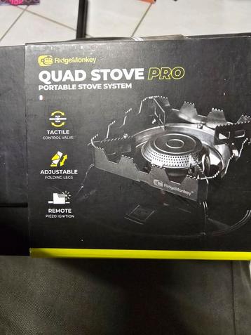 Ridgemonkey quad stove pro, Enlèvement, Neuf, Autres types