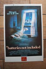 filmaffiche Batteries Not Included 1987 filmposter, Rechthoekig Staand, Ophalen of Verzenden, Zo goed als nieuw, A1 t/m A3