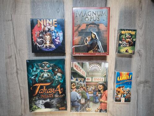Lot de 6 jeux de société neufs (sous cellophane), Hobby en Vrije tijd, Gezelschapsspellen | Bordspellen, Nieuw, Ophalen of Verzenden