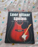 Boek Leer gitaar spelen, Boeken, Ophalen of Verzenden, Zo goed als nieuw, Instrument