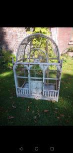 Grote antieke 19e eeuwse Victoriaanse vogelkooi, Antiek en Kunst, Curiosa en Brocante, Ophalen of Verzenden
