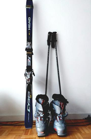 Pack ski HEAD + fixations + chaussures + bâtons