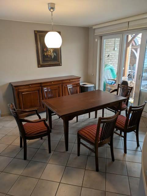 kersenhout meubels, Huis en Inrichting, Kasten | Vitrinekasten, Gebruikt, 200 cm of meer, 200 cm of meer, 25 tot 50 cm, Met lade(s)