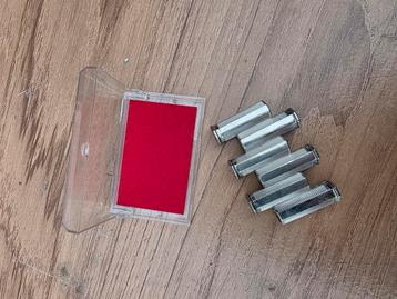 Set van 6 Maestro mondstukbladen / harmonica-onderdelen beschikbaar voor biedingen