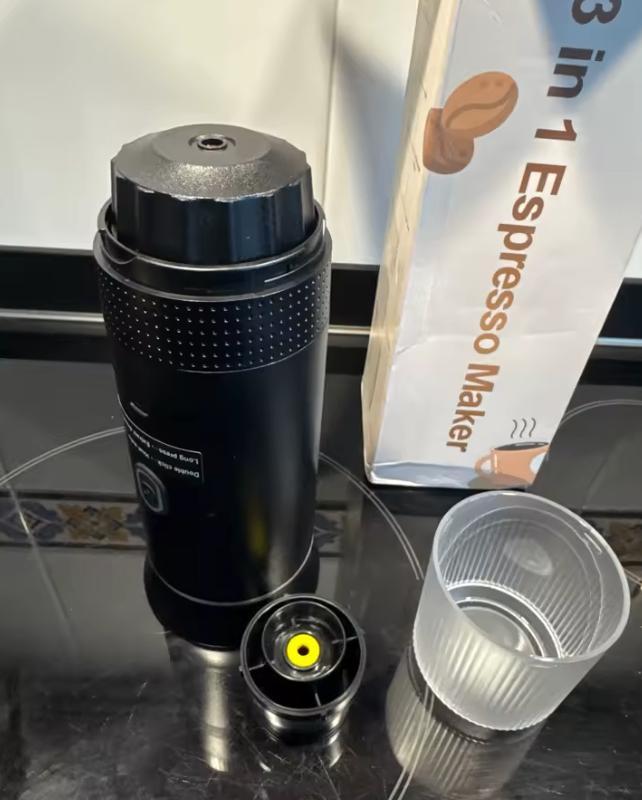Cafetière portable sans fil 3 en 1 – Café capsules ou moulu, Elektronische apparatuur, Koffiezetapparaten, Nieuw, Gemalen koffie