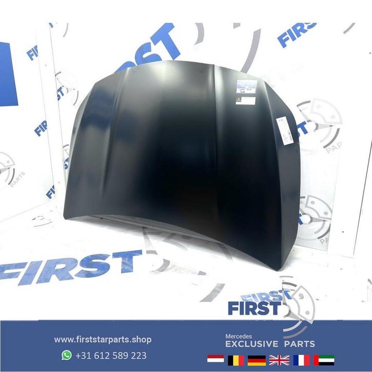 W117 CLA motorkap A1178800057 64 zwart wit grijs Mercedes 20, Auto-onderdelen, Carrosserie, Motorkap, Mercedes-Benz, Voor, Gebruikt